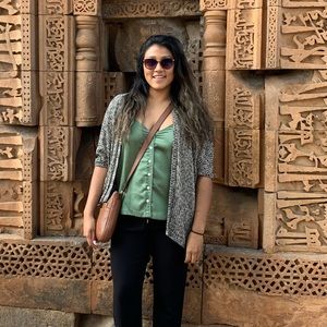 J Crew Olive Spaghetti Strap Top